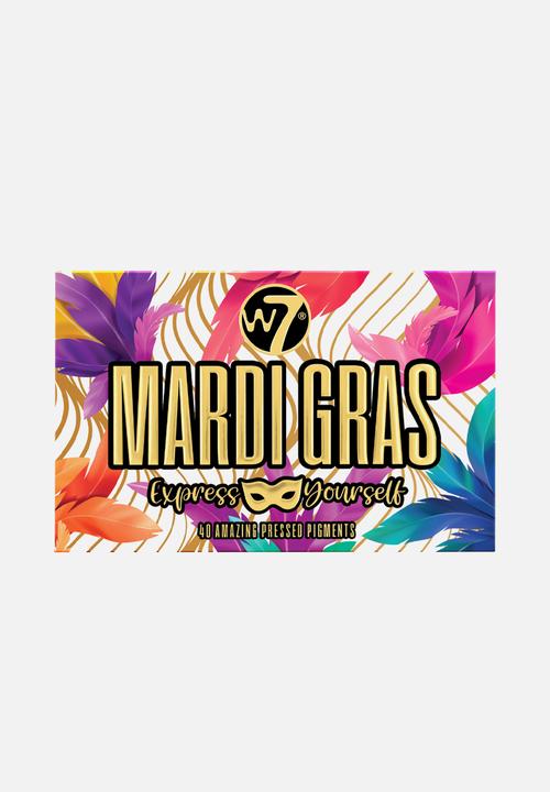 W7 Cosmetics - Mardi Gras Pressed Pigment Palette
