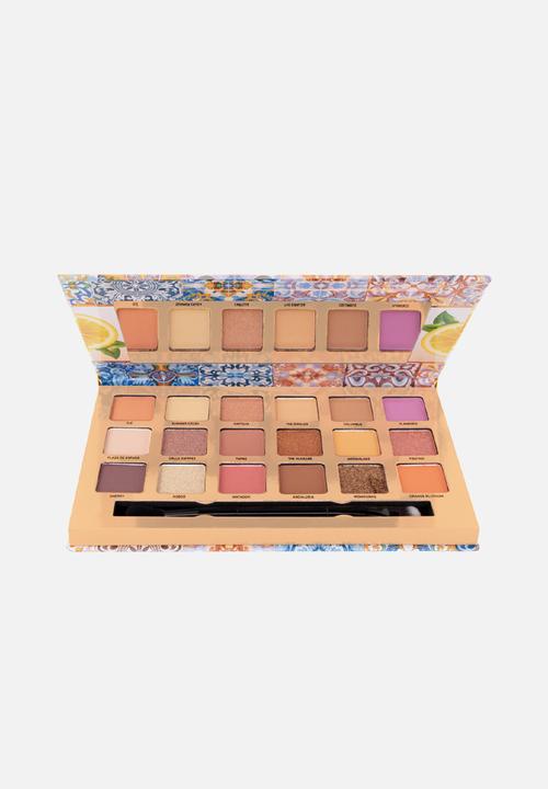 W7 Cosmetics - Sunny Seville Pressed Pigment Palette