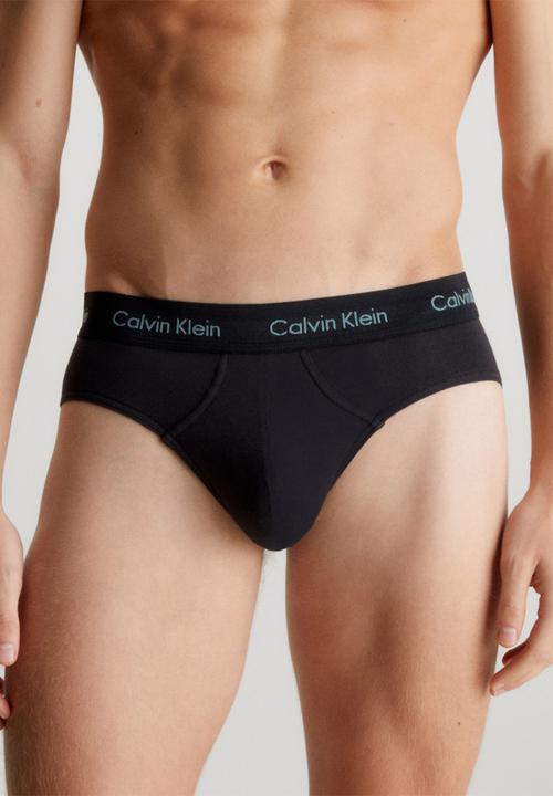 Calvin Klein - Hip Brief 3 Pack - Black