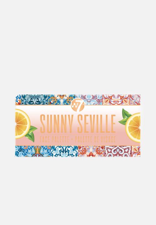 W7 Cosmetics - Sunny Seville Face Palette - Light