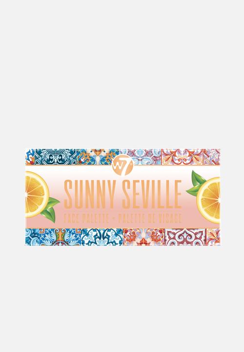 W7 Cosmetics - Sunny Seville Face Palette - Medium