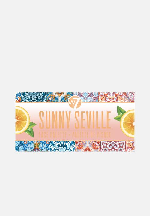 W7 Cosmetics - Sunny Seville Face Palette  - Deep