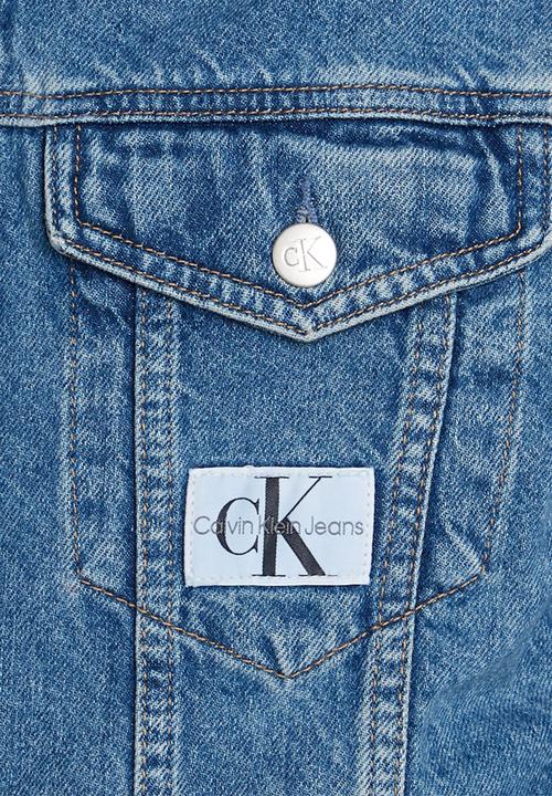 Calvin Klein - Slim denim jacket - denim medium