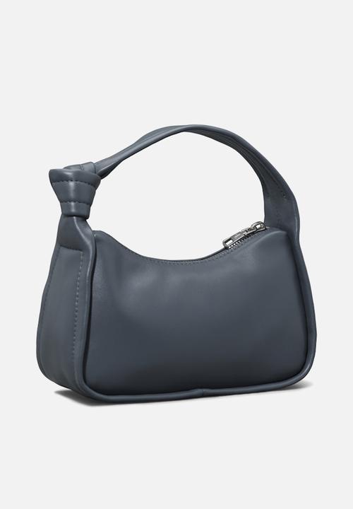 Calvin Klein - Knotted top handle bag-blue