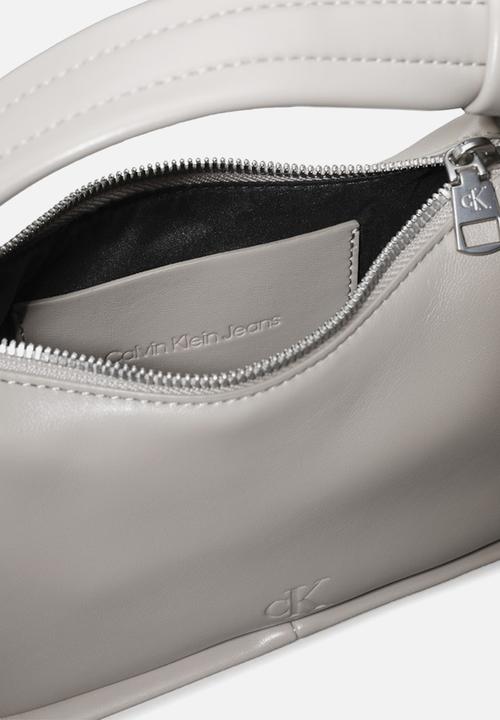 Calvin Klein - Knotted top handle bag-grey