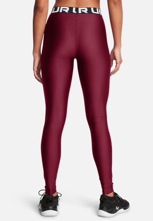 Under Armour - Ua Hg Authentics Legging - Cardinal / White