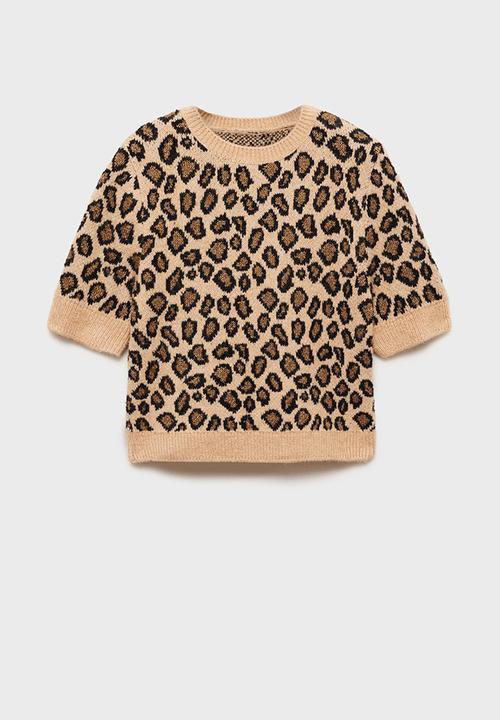 MANGO - Sweater synn - brown