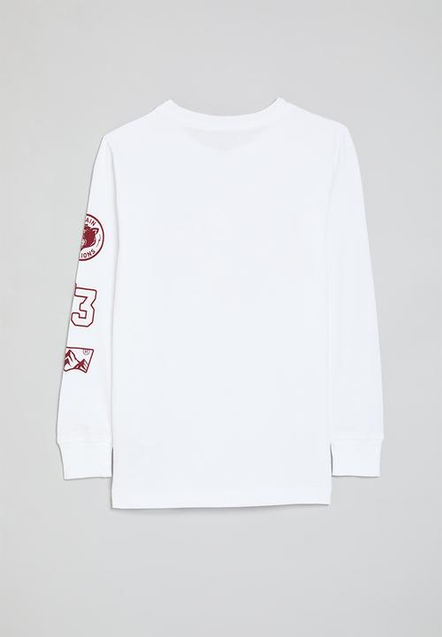 Levi’s® - Lvb academic explorer long sleeve tee - bright white