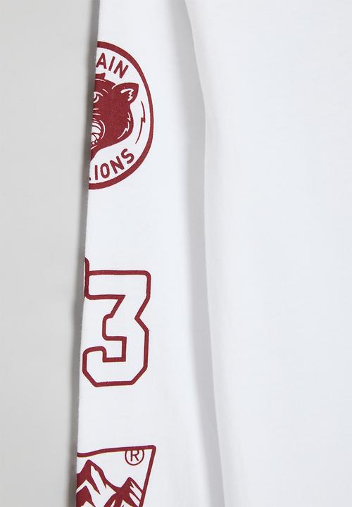 Levi’s® - Lvb academic explorer long sleeve tee - bright white