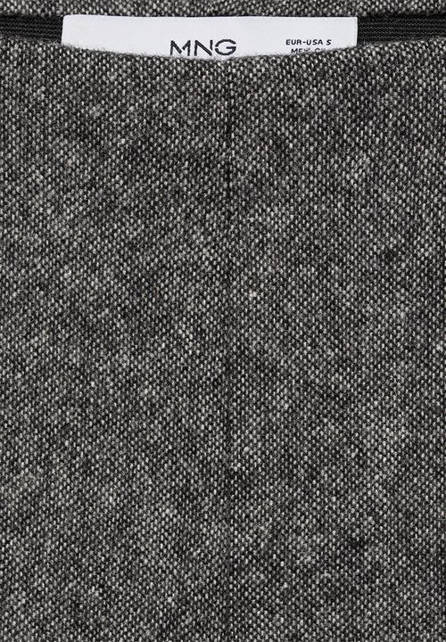 MANGO - Trousers Pepper - Black
