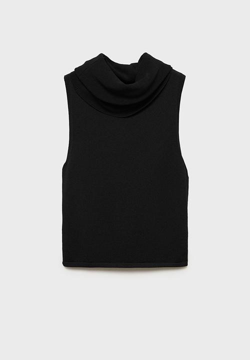MANGO - Top Petroli - Black