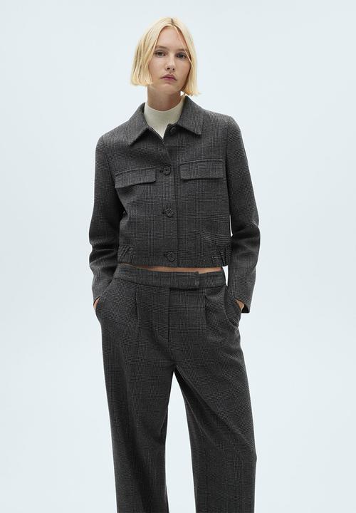 MANGO - Trousers Bel - Black