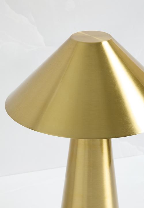 Sixth Floor - Suma LED table lamp - Brass