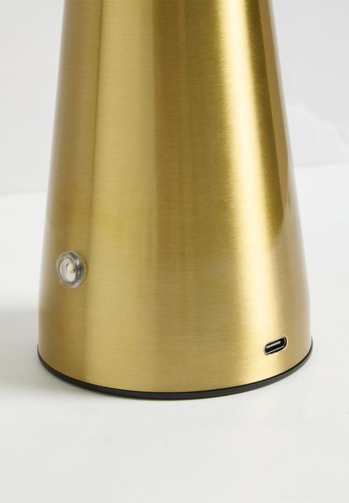 Sixth Floor - Suma LED table lamp - Brass