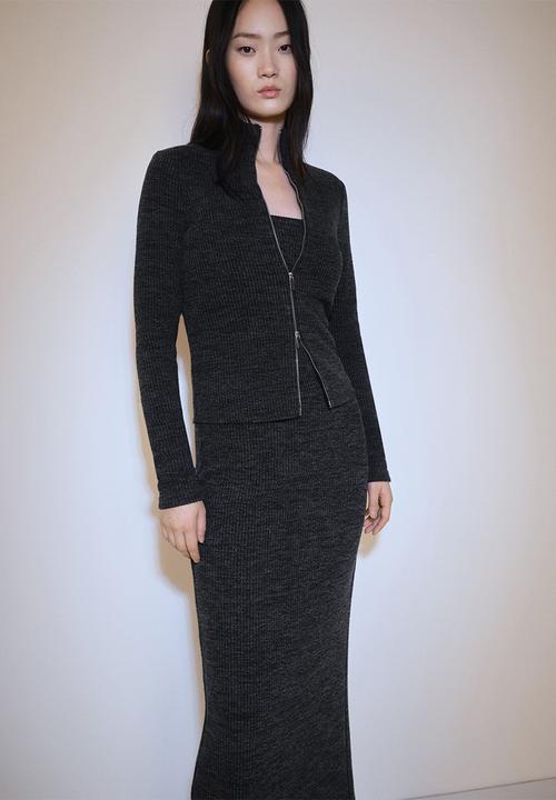 MANGO - Skirt Neca - Gray