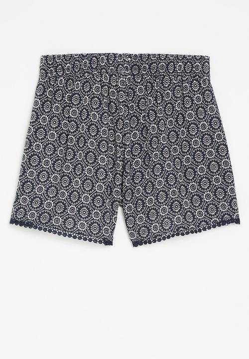 HAILYS - Si44a t shorts - navy