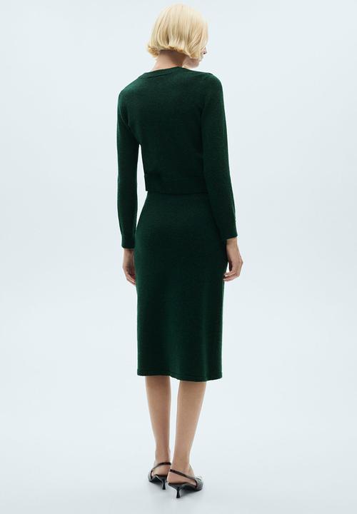 MANGO - Cardigan eliote - green