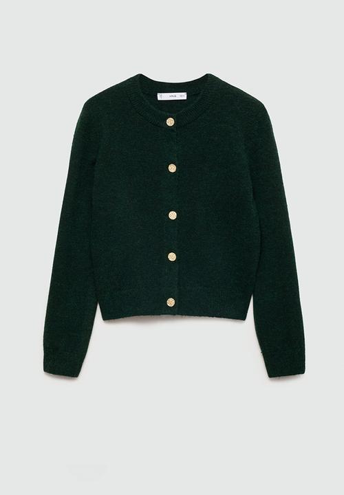 MANGO - Cardigan eliote - green