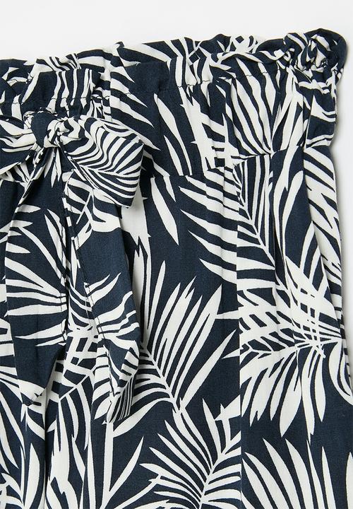 HAILYS - Rani shorts - navy palm