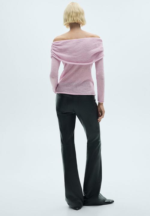MANGO - Sweater cisne - pink