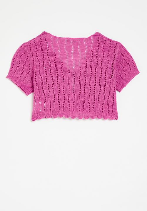 HAILYS - Sa44lma t top - summer pink