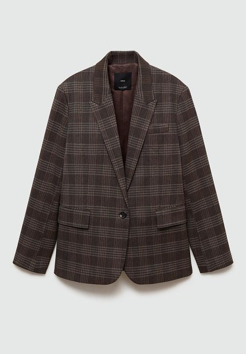 MANGO - Blazer bristol - brown