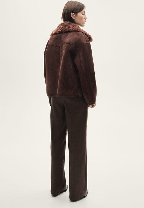 MANGO - Jacket bombai - brown