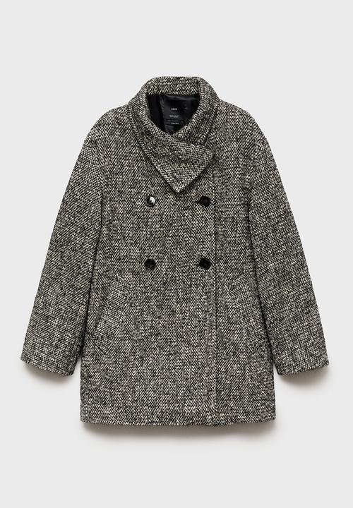 MANGO - Coat maia - black