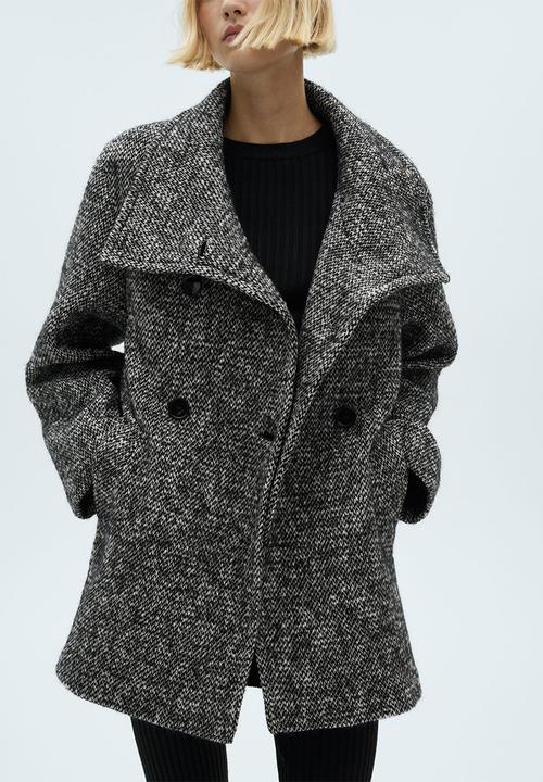 MANGO - Coat maia - black