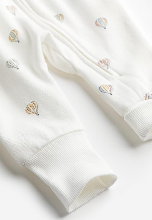 H&M - Sweatshirt romper suit - white