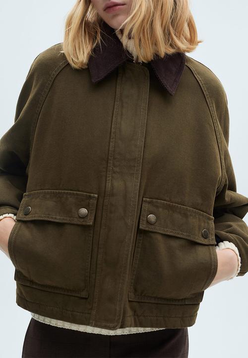 MANGO - Jacket jessa -  beige/khaki