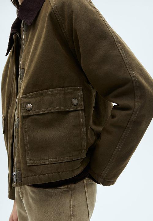 MANGO - Jacket jessa -  beige/khaki