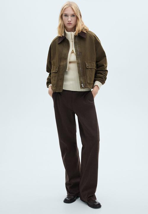 MANGO - Jacket jessa -  beige/khaki