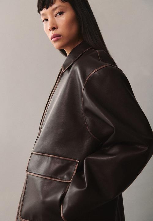 MANGO - Jacket palermo - brown