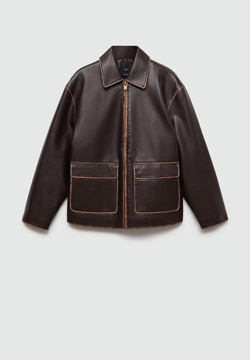 MANGO - Jacket palermo - brown