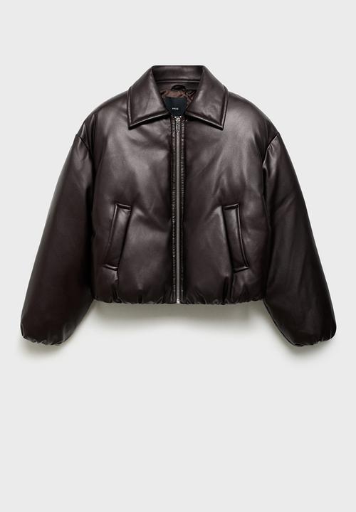 MANGO - Jacket scandal - brown