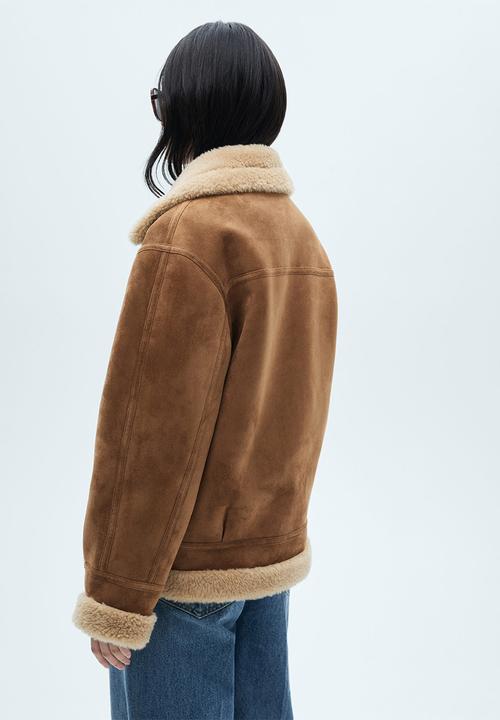 MANGO - Jacket adri - brown