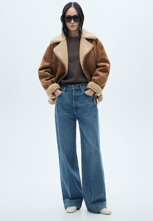 MANGO - Jacket adri - brown