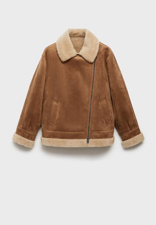 MANGO - Jacket adri - brown