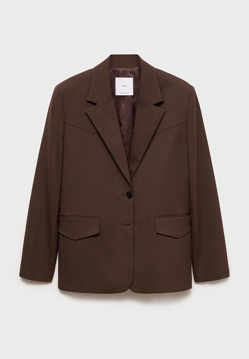 MANGO - Blazer blakford - brown