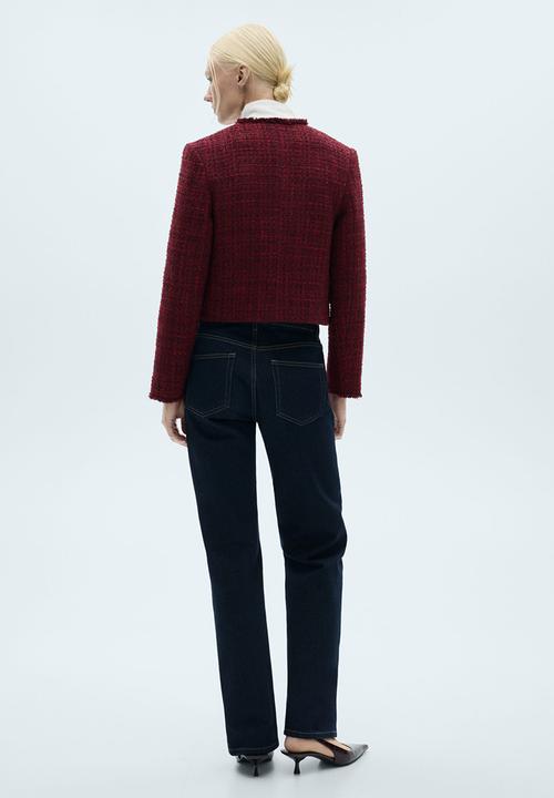 MANGO - Jacket porto - dark red