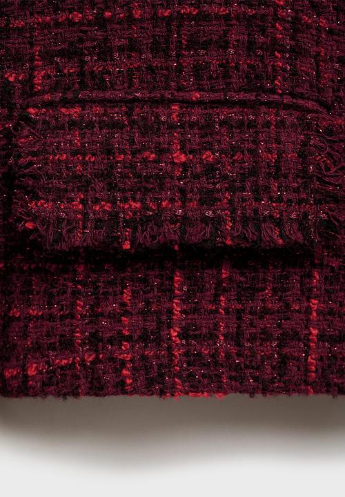 MANGO - Jacket porto - dark red