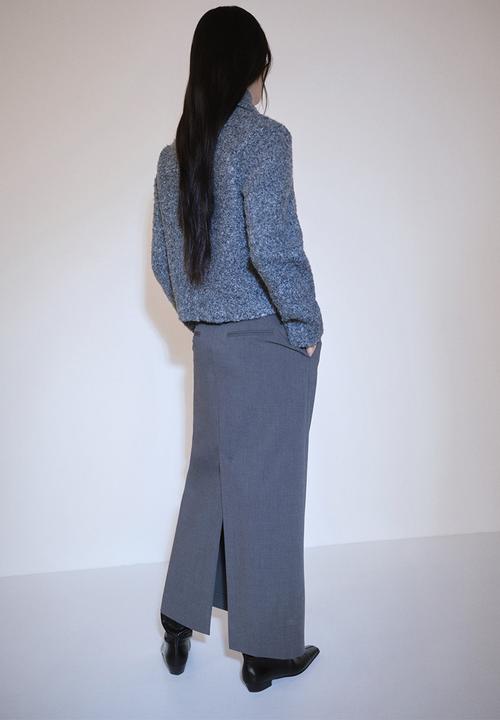 MANGO - Jacket sape - gray