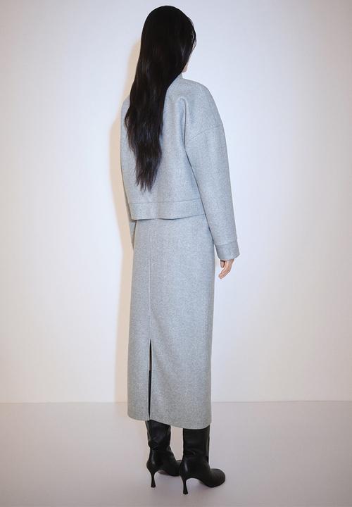 MANGO - Sweatshirt Maxe - Gray