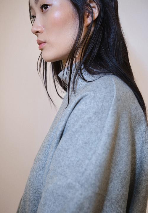 MANGO - Sweatshirt Maxe - Gray