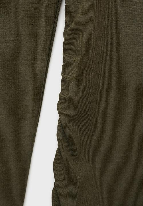 MANGO - Dress Basila - Khaki