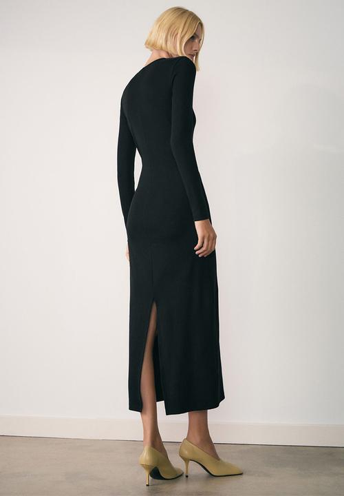 MANGO - Dress Basila - Black