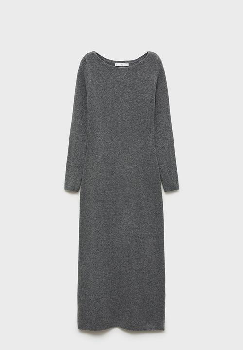 MANGO - Dress Seeds - Medium Gray
