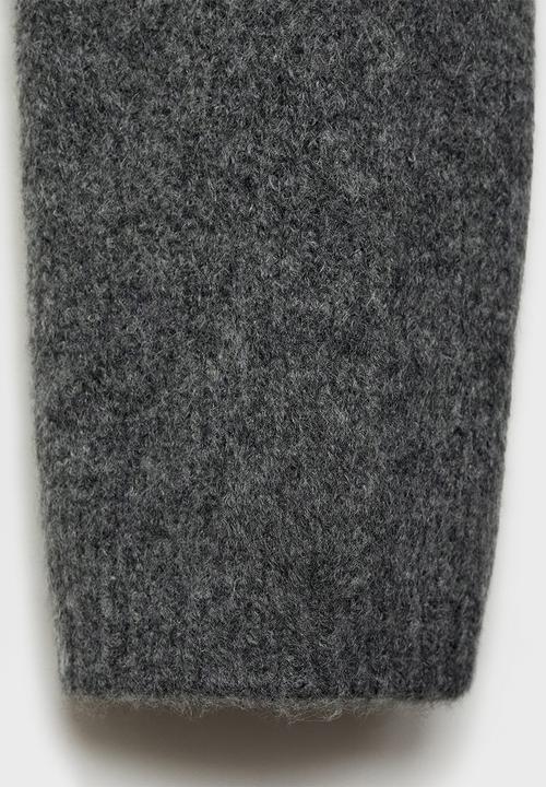 MANGO - Dress Seeds - Medium Gray