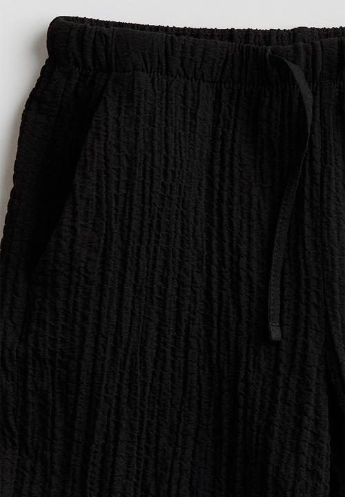 H&M - Pull-on trousers - black